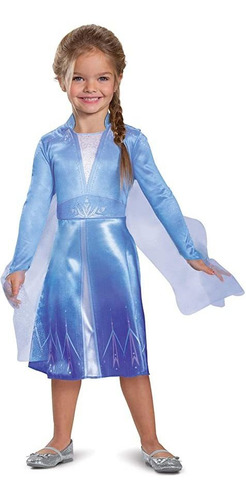 Disfraz De Disney Elsa Congelado 2 Clásico - Disfraz De Hall