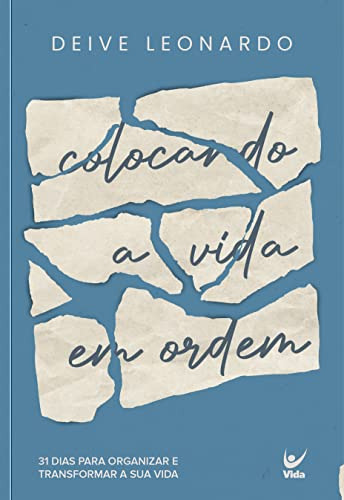 Libro Devocional Colocando A Vida Em Ordem De Leonardo Deive