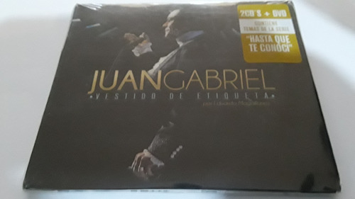 Juan Gabriel - Vestido De Etiqueta - 2 Cd´s + Dvd | MercadoLibre