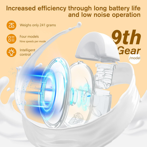 Extractor De Leche Eléctrico Inalámbrico Portátil 4 Modos 9