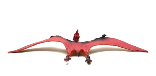Muñeco Dinosaurio Terodáctilo Rojo Chico.