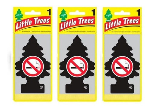3 Little Trees Aromatizantes Carros E Ambiente No Smoking