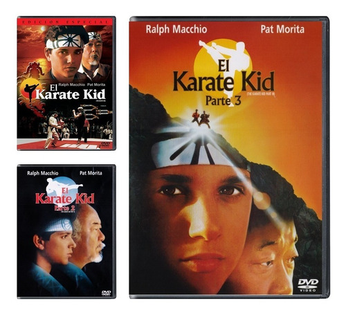 El Karate Kid Trilogia Peliculas Originales Dvd