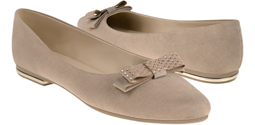 Zapatos Dama Stylo 9205 Suede Beige