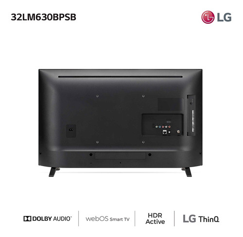 Smart Tv LG 32`hd 32lm630bpsb Inteligencia Artificial Amv