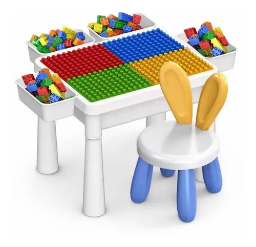 MESA DE JUEGOS LEGO PARA NIÑOS