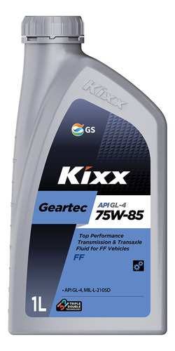 Aceite Transmisión Manual Kixx Geartec Gl-4, 75w-85 1l