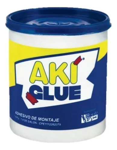  Pasta Adhesiva/ Pega Aki Glue Para Molduras #e