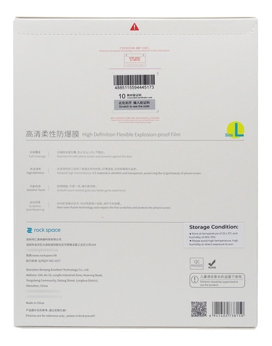Imagen 4 de 7 de Lamina Hidrogel Para Tablet iPad Air (3 Generacion) 10.5