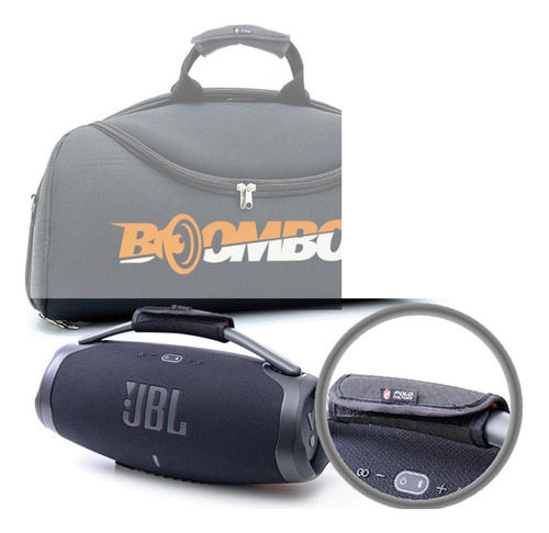 Protetor Acolchoado De Alça Para Caixa Som Jbl Boombox 3 2 