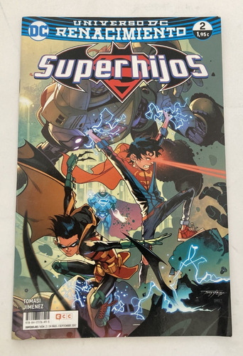 Comic Dc: Universo Dc Renacimiento - Superhijos #2. Editorial Ecc