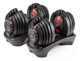 Par De Mancuernas Ajustables Tipo Bowflex - Dumbell Msi