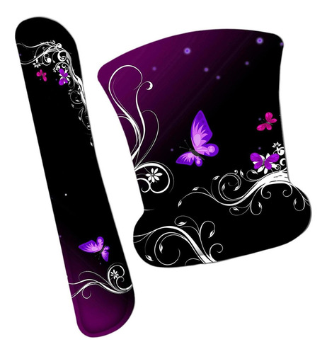 Conjunto De Teclado E Mouse Pad - Almofada De Espuma De