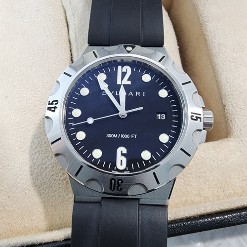 Bvlgari Reloj Bvlgari Diagono Scuba Para Caballero Excelente (Usado)