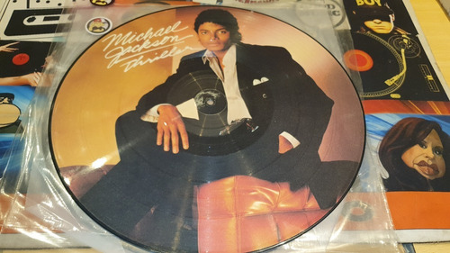 Michael Jackson Thriller Lp Vinilo Picture Original Epoca 83