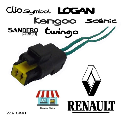 Conector Alternador Reanult Todos