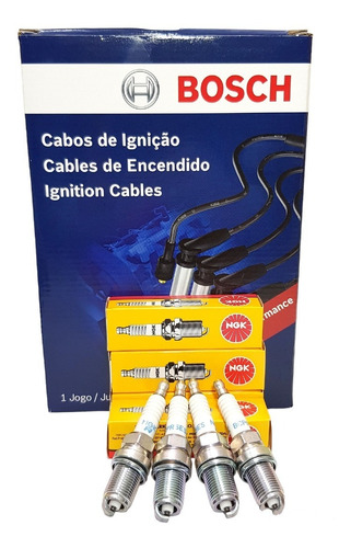 Kit Cables De Bujias Y Bujias Palio Siena Punto 1.4 Fire 8v