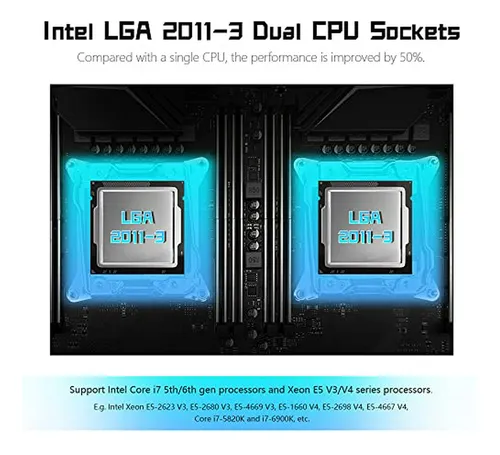 Placa Madre Machinist X99 Dual Cpu, Intel Lga -v3 (e-atx, Pc