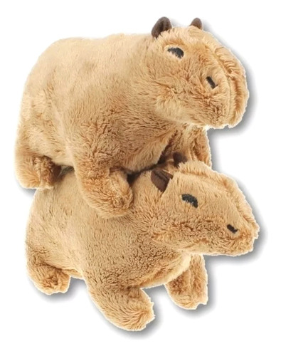 Pack Peluches Roedor Carpincho, Capybara Animal Kawaii X2