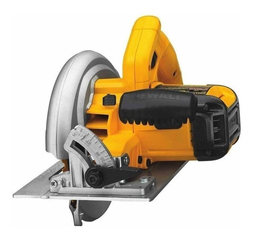 Imagem 2 de 3 de Serra circular elétrica DeWalt DWE575 7.25" 1800W 50Hz amarela 220V