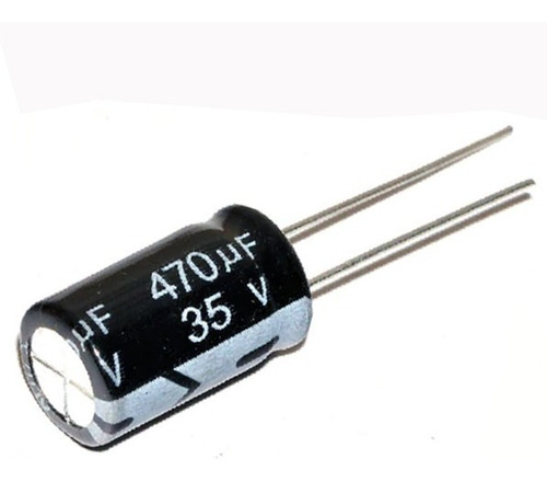 Condensador 35v 470uf Electrolítico