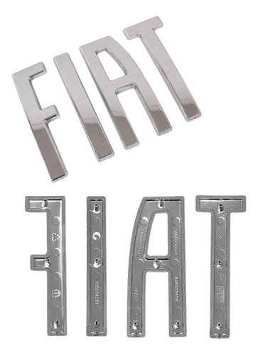 Emblema Fiat Pulse 2021 A 2025 Cromado Original
