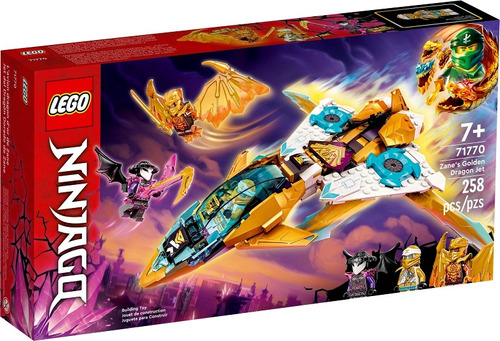 Lego Ninjago 71770  Zane´s Golden Dragon Jet  Nuevo Envio Gr