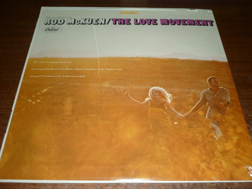 Rod Mckuen The Love Movement Vinilo Americano Nuevo  Ggjjzz