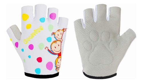 ~? Guantes De Escalada De Medio Dedo Para Niños De 1 A 10 Añ