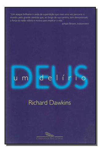 Libro Deus Um Delirio De Dawkins Richard Cia Das Letras