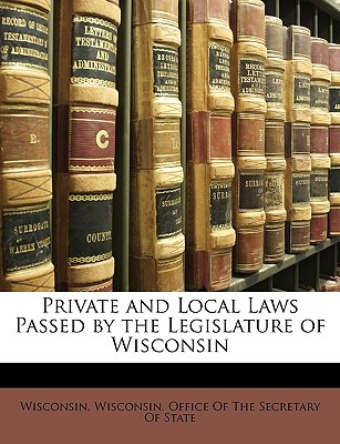 Libro Private And Local Laws Passed By The Legislature Of...