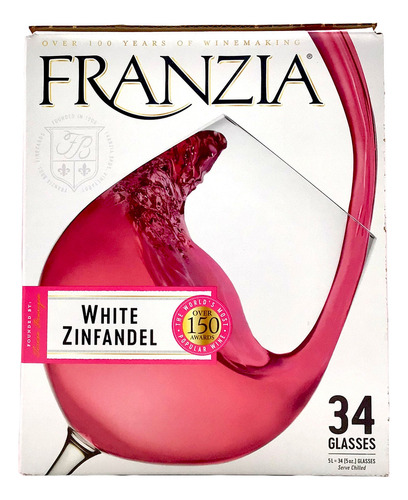 Vino Zinfandel Blanco Franzia 5 Litros
