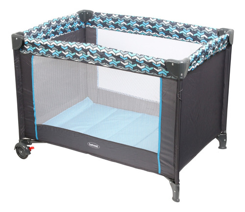 Cuna Pack & Play Bebesit Azul Azul Liso