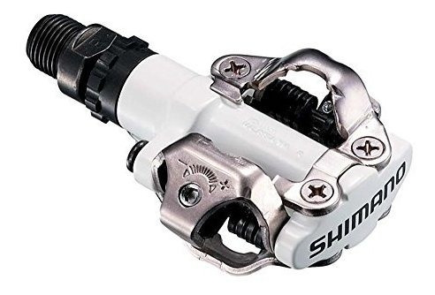 Pedales Shimano Spd Pd-m520 Sin Clip (blanco)