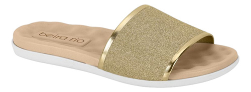 Chinelo Feminino Brilho Slide Glitter Beira Rio 8360353