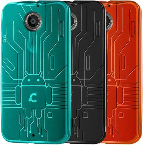 Cruzerlite Bugdroid Circuit (los Manojos De 3) Tpu Funda