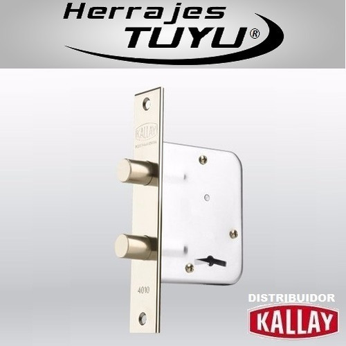 Cerradura Kallay 4000 Mas 2 Cerrojos 4010 Igual Hermanada