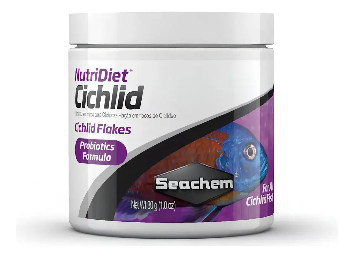 Ração Seachem Nutridiet Cichlid 30g