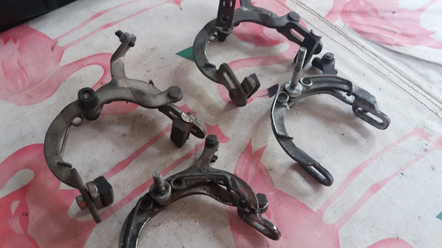 Quatro Peças Freio Ferradura V-brake Bicicleta.