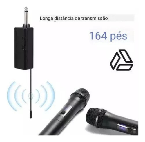 Pei-30 Fl Microfone Sem Fio Recarregável Versatilidade Tot