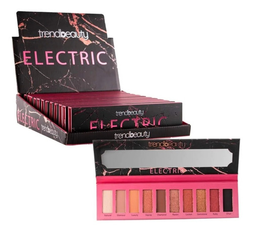 Paleta De Sombra Electric Trendbeauty