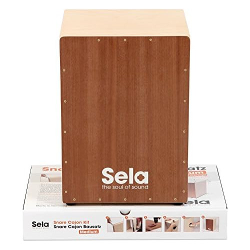 Se 018 Snare Cajon Kit Medium Instrucciones Y Cd De Aud...