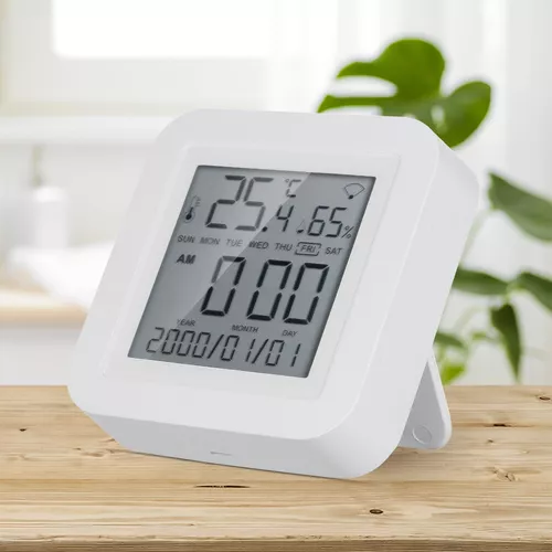 Sensor Wi-Fi* de temperatura y humedad con pantalla dig