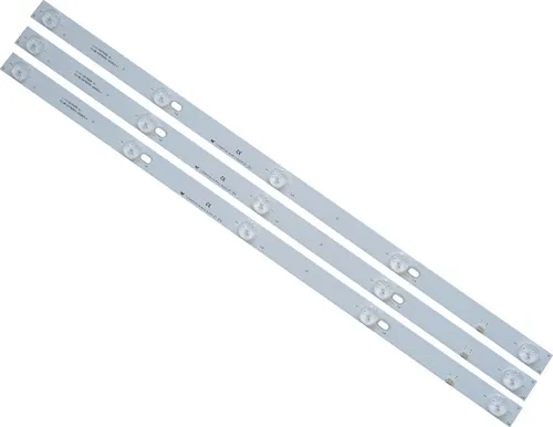 comprar Kit 3 Barras De Led Para Tv Ph28d27d Versão 6 Volts + N.fisc