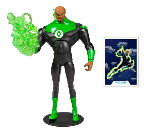 Green Lantern John Stewart Dc Justice League Mcfarlane