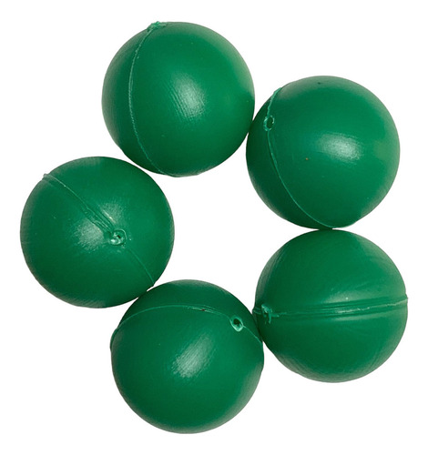 Bolas Bolinhas De Plástico Color Ping-pong Pacote C/200 Unid Cor Verde