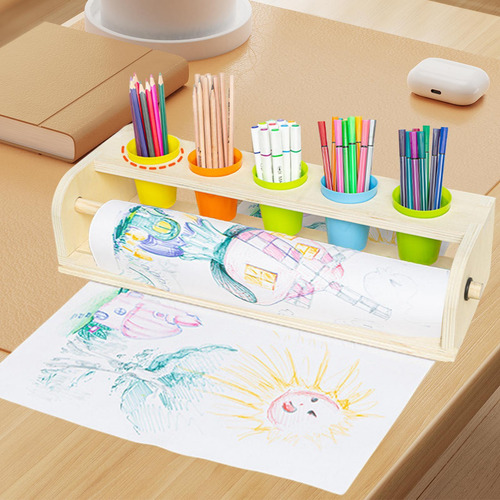 Pintura Para Niños Roll Rollos De Papel Cañas
