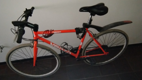 Bicicleta Fixie Naranja