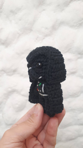 Muñeco Darth Vader Star Wars Amigurumi Tejido - Pipelino