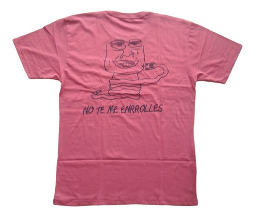 Franelas Pow Bolsillo Camisa No Te Me Enrrolles Coral